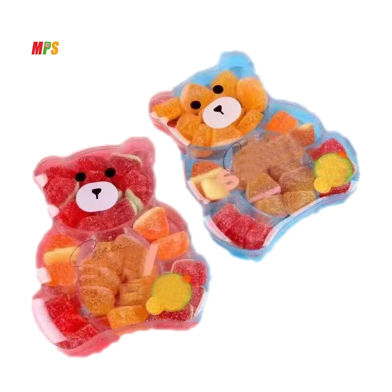 Supply OEM Customized Private Label Gummy Bears Shape Packing CANDY Soft Sweets Confection