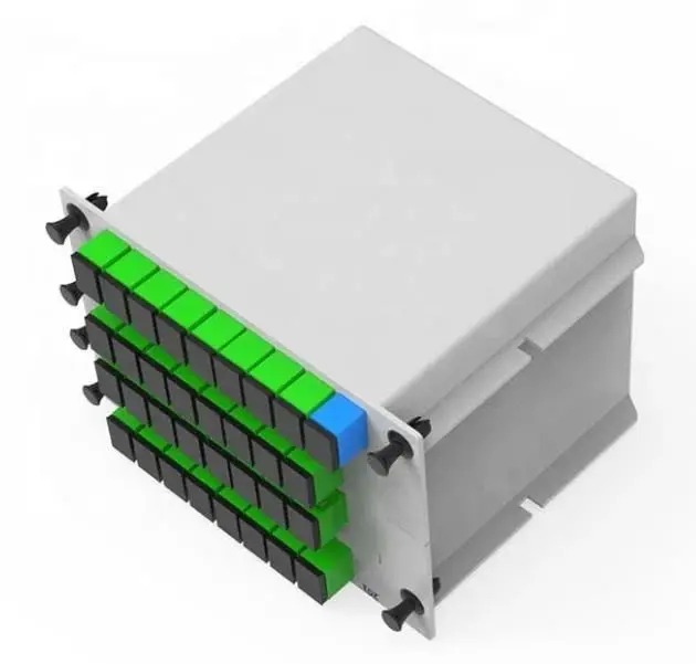 1x16 fbt fiber fusion cassette 2way 4way 8way FTTH cassette splitter fiber optic splitter sc apcsplitter plc sc apc 1x16