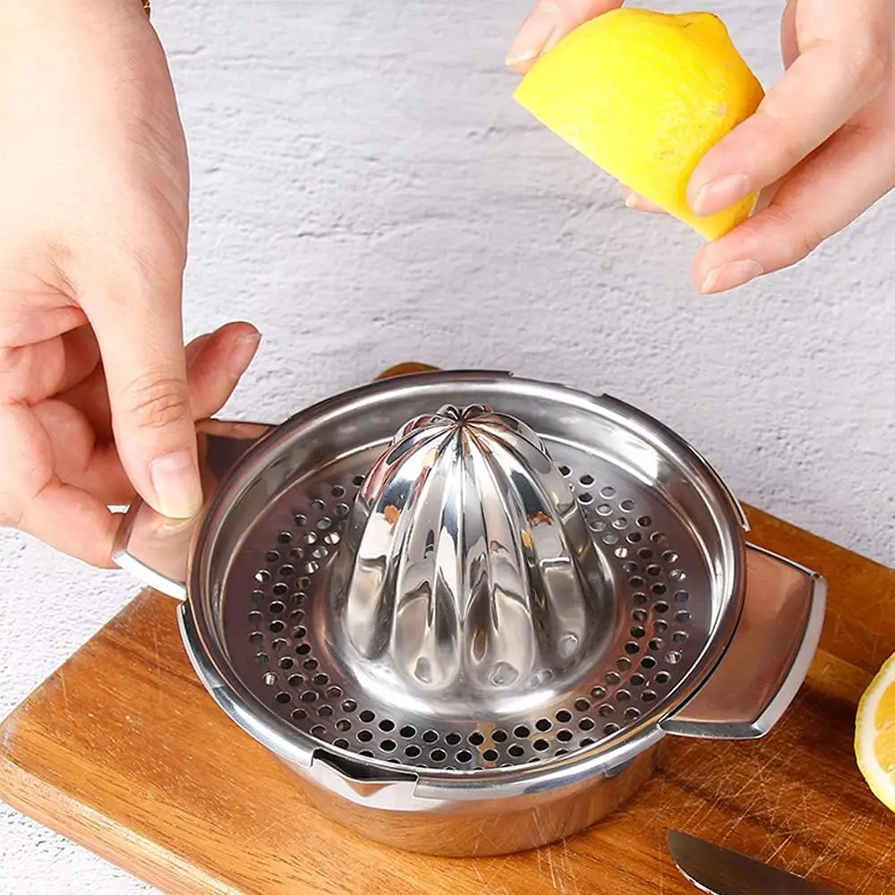 2024 Kitchen Tool Stainless Steel Citrus Orange Juicer Lime Fruit Hand Lemon Squeezer