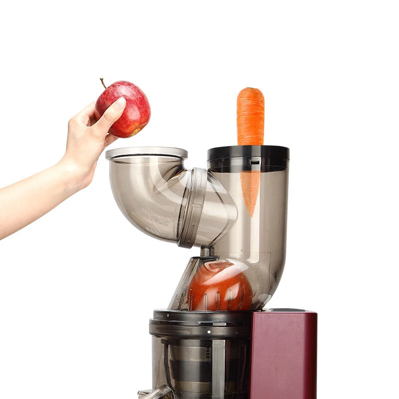 Masticating juicer extractor slow juicer maker electric juicing vertical stand for fruit