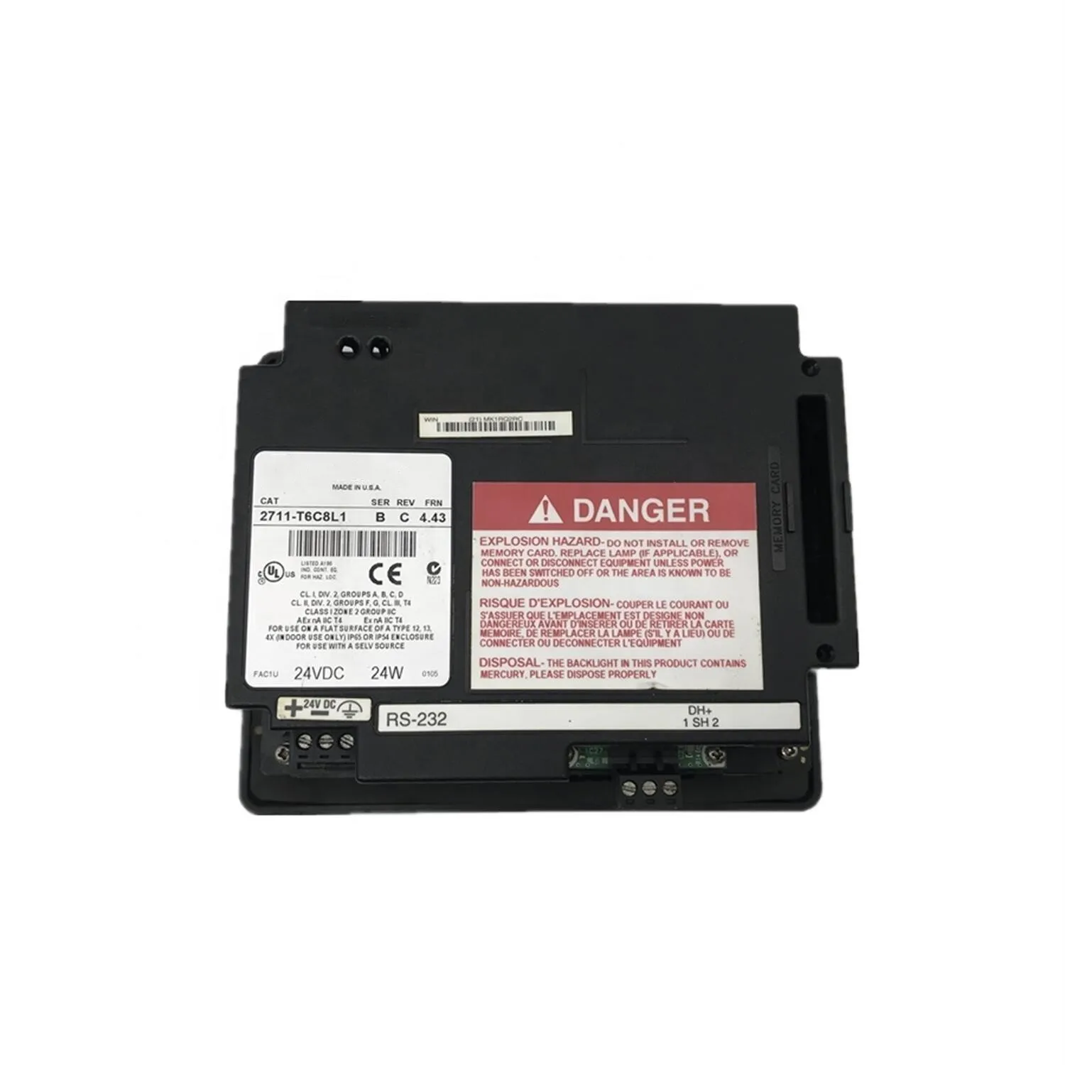 Orignal Sealed 2711-K6C5 PanelView Standard Terminal 2711-B6C8L1 2711-NL6 PLC Controller 2711K6C5