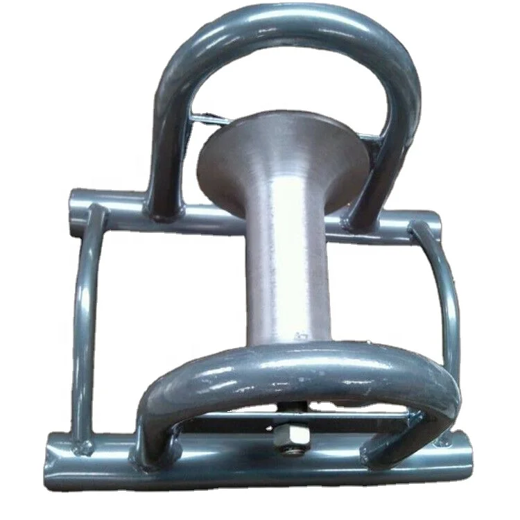 Industrial Heavy Duty Cable Rollers Bearings Straight Line Bridge Electric Power Pithead Cable pulling Roller