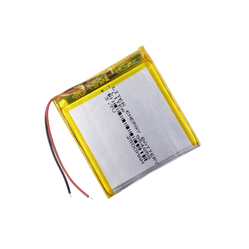 554858 555060 2500mah 3.7V  Li-ion polymer   Li-polymer battery LiPo with PCM