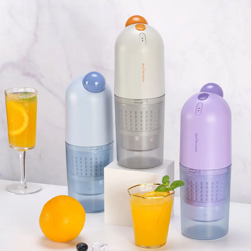 Personal Use Portable Electric Fruit Juicer Rechargeable USB Orange Juicer Extractor