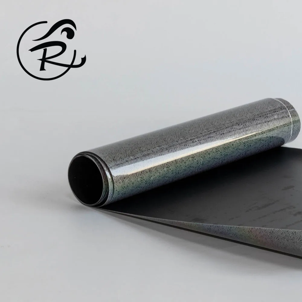 RFL059 luxury brand name logo reflective graph heat transfer vinyl film for women purse handbags shoes textile