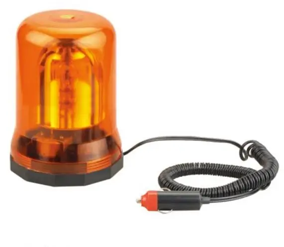 Magnet mount revolving beacon car flash revolving beacon trailer tractor forklift truck utility mining truck revolving beacon