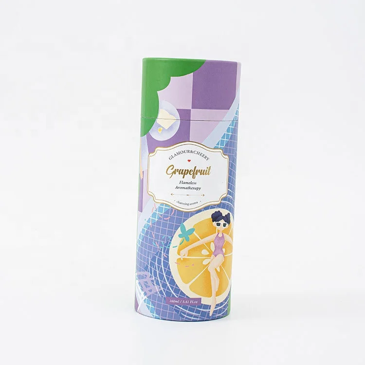 Wholesale Eco Friendly Empty Round Cardboard Roll on Deodorant Stick Container Twist Up Paper Tube