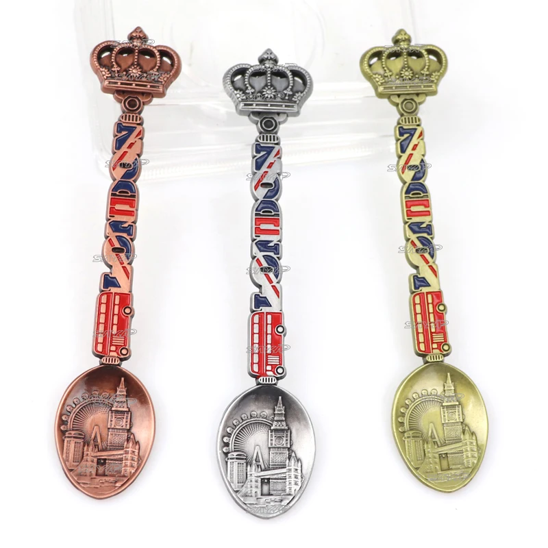 Made In China Customized Stainless Steel Mini Souvenir Spoon