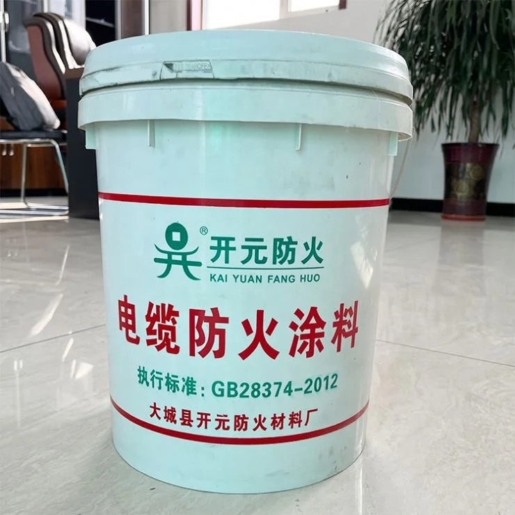 Огнезащитная краска для кабеля от производителя