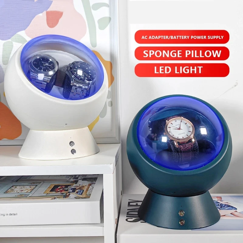 Mechanical Watch Winders for Automatic Watches USB Power Supply Rotate Stand Fashion Shaker Display Watch Box Can Use Batteries
