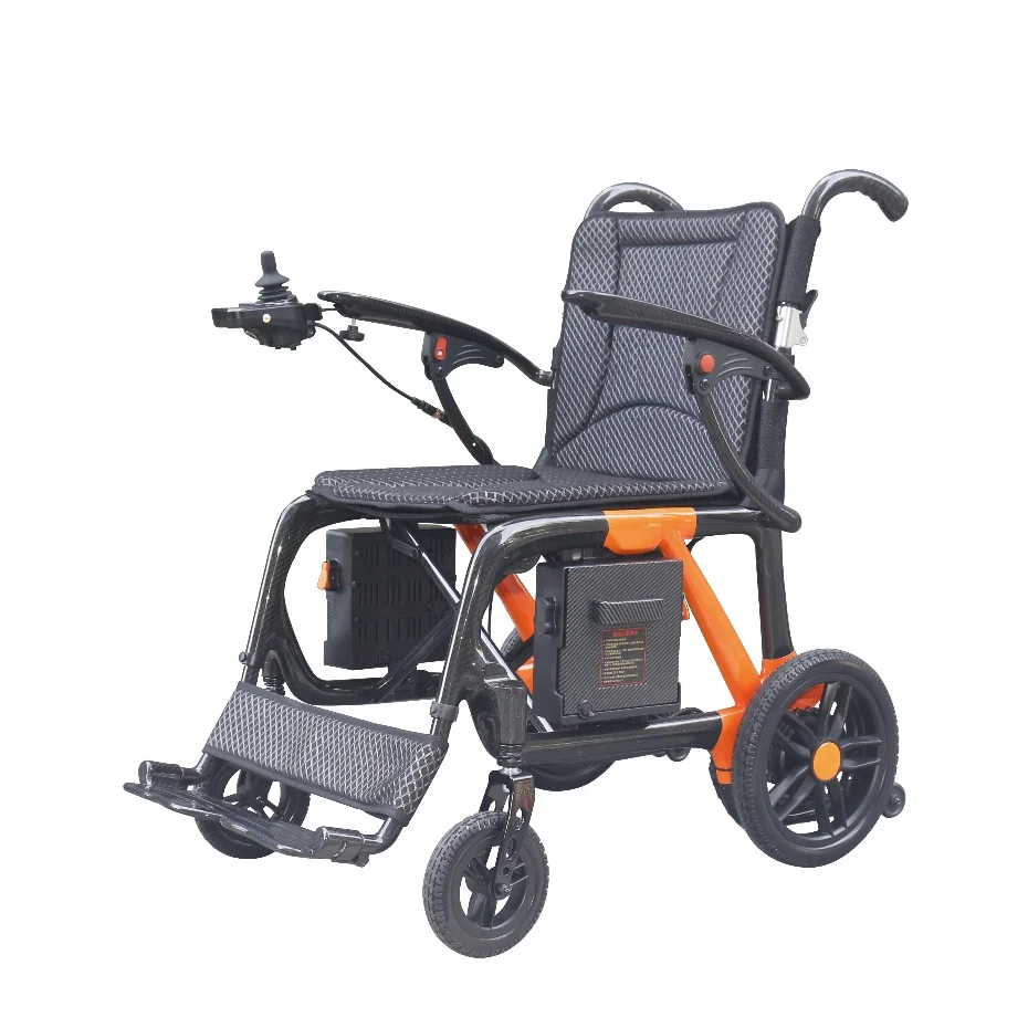 Smart Operation for Easy Mobility Electric Real Carbon Fibre Wheelchair with Screen Remote Control