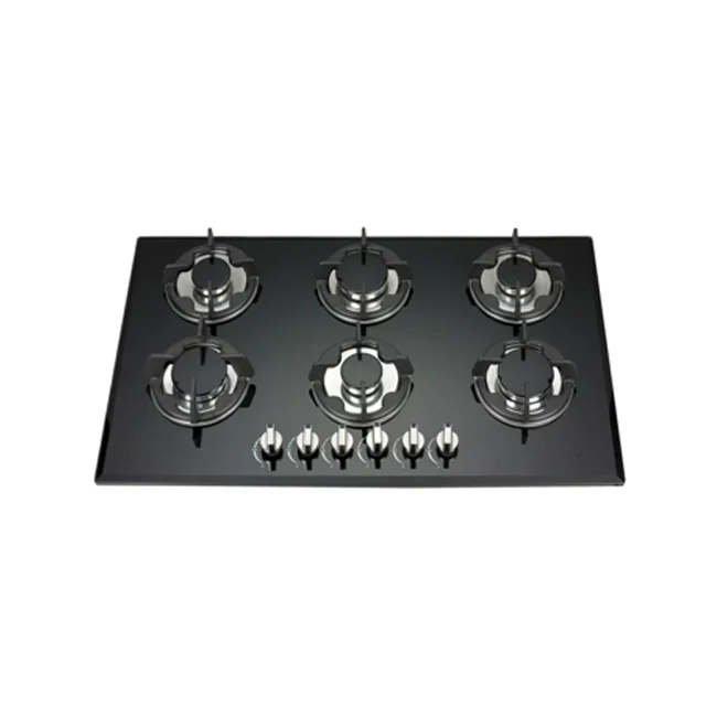 Build in 5 burner gas cooker good price stove cooker kitchen appliance gas hobs cooktop