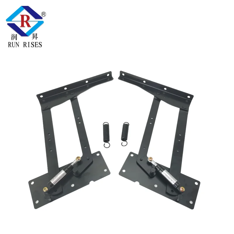 Hidden Storage Design Wooden Function  soft close Coffee Table Lift Mechanism for dining table