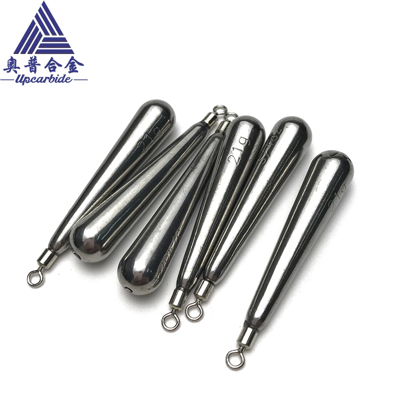 3.5-28g Fishing Weight Cylinder Bass Fishing Accessories Tungsten Drop Shot Weights