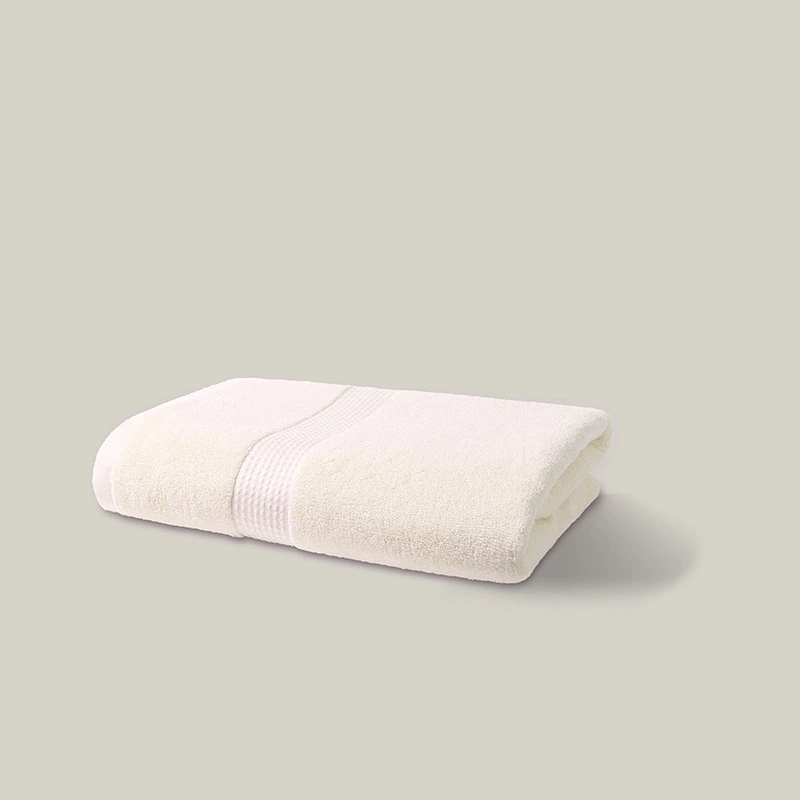 Wholesale Solid  high-quality 100% cotton long-staple cotton bath towel
