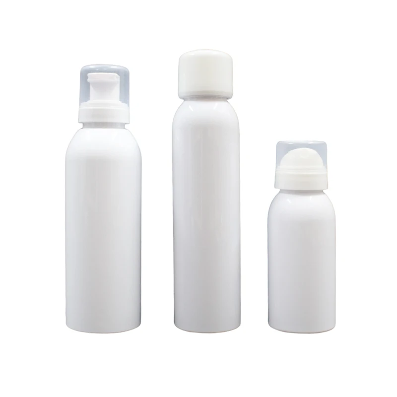 Wholesale Customization 100ml 120ml 150ml 180ml 200ml Empty White  Spray Bottle fine mist toner liquid travel plastic bottle