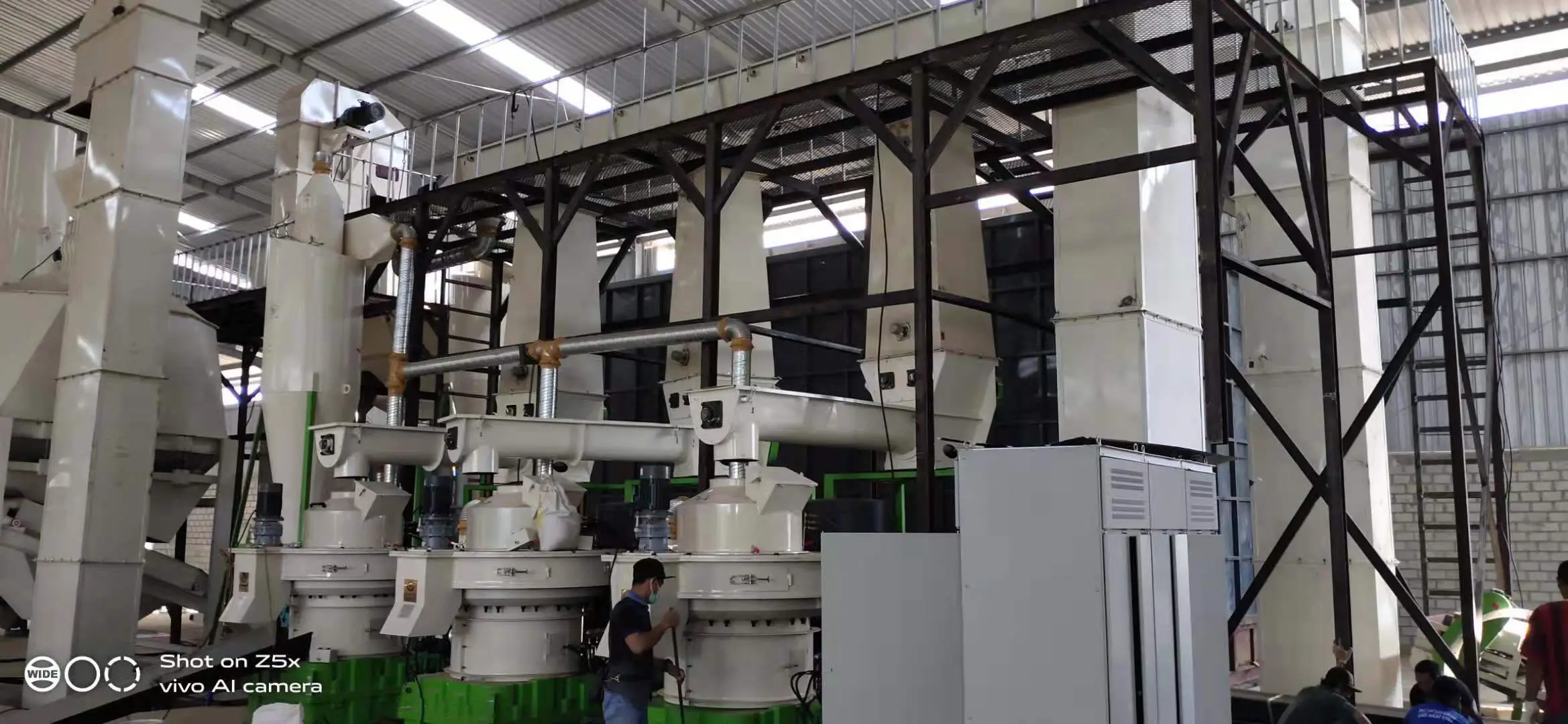 Rotex Master Hot Sale 132kw New Type Industrial Wood Pellet Mill Machine/Wood Pellet Making Machine 6mm Pellets