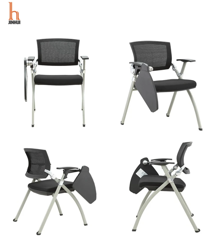  Китайский поставщик Штабелируемый стул для студентов с блокнотом письма