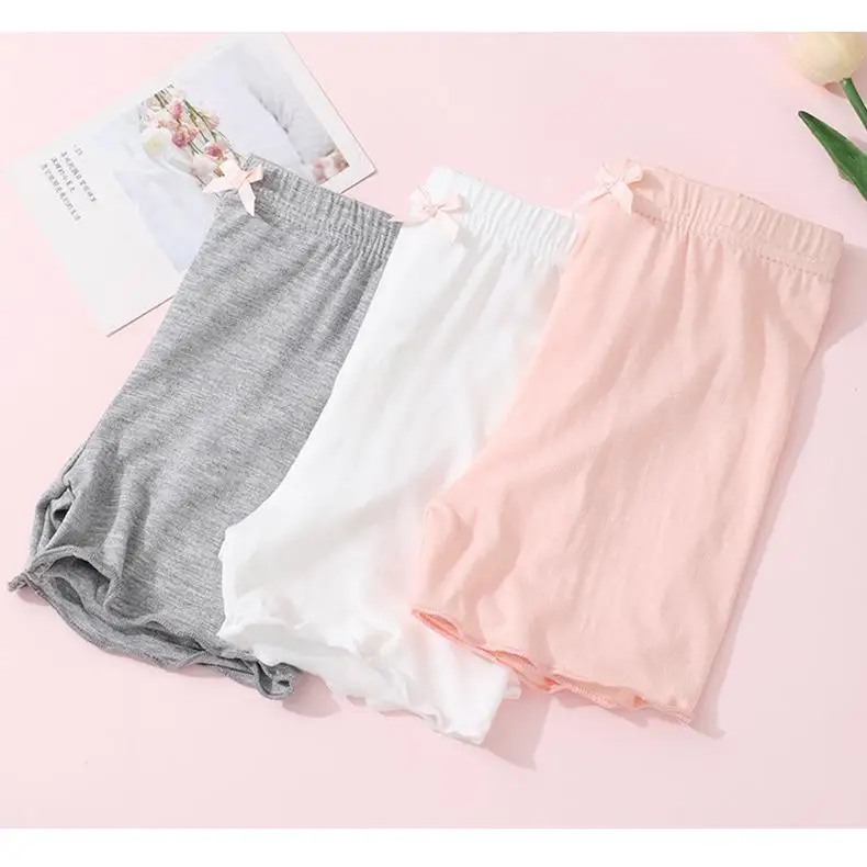 Summer Modal Children Safety Shorts Thin Anti-Exposure Underwear
