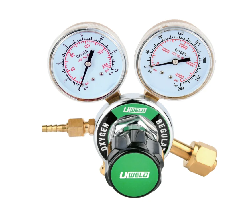 UWELD High-Volume Gas Welding and Cutting Outfit Brass material Durable Set Oxygen Acetylene LPG Gas