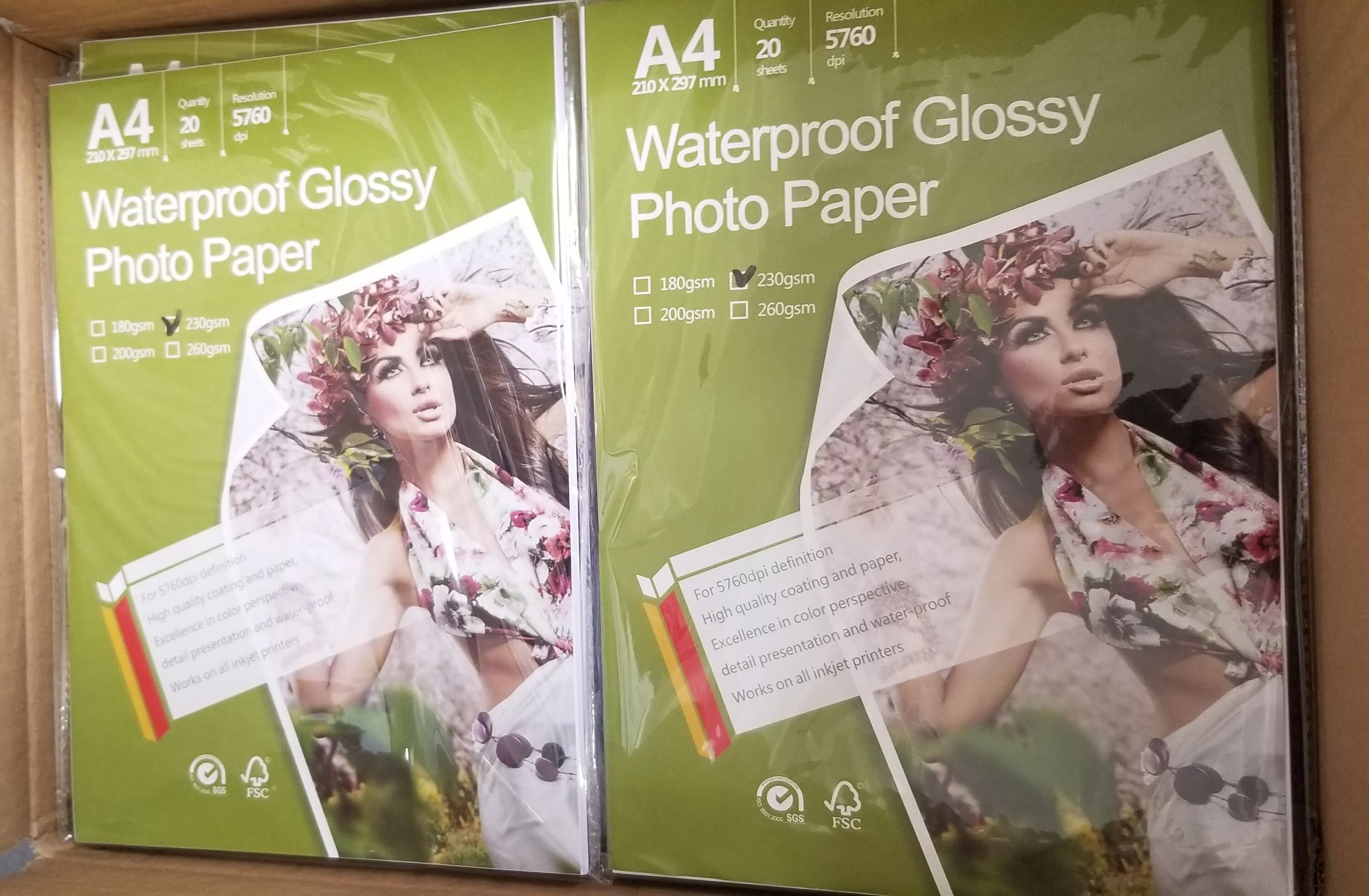 Professional digital photo paper 80-230g 3r 4r 5r photographic papers on sale