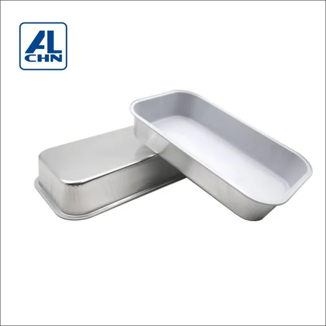 
Disposable airline airplane inflight 400mL aluminum foil food container/tableware as fruit pan meal rice box dessert snack tray 