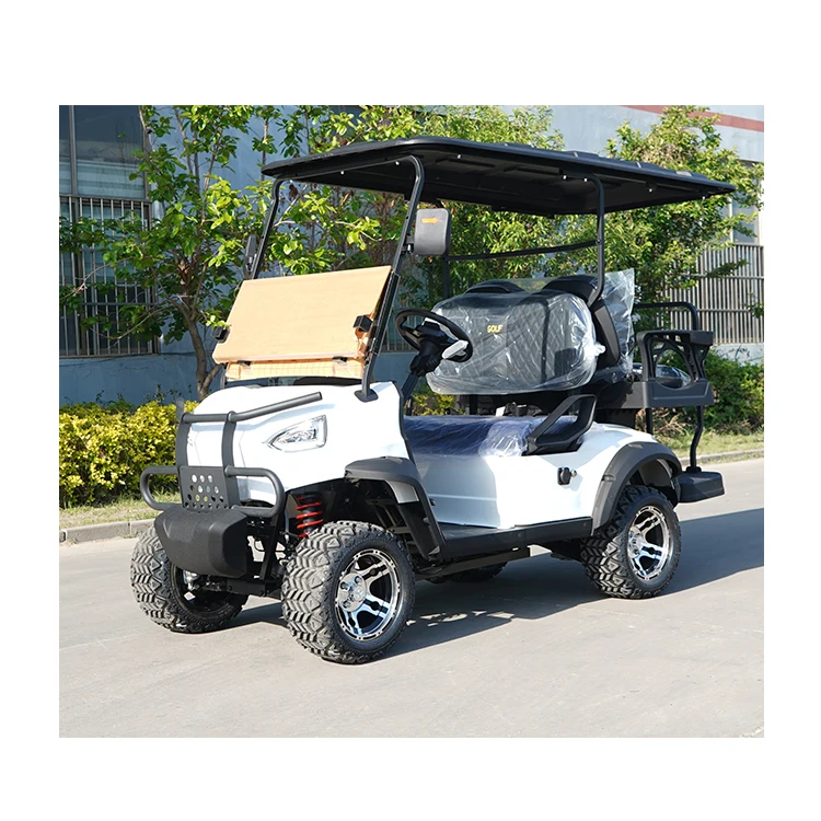Street Legal Chinese Golf Cart 48V Club Car Electric 4x4 Utility Vehicle 2 4 6 Seat Luxury Off Road Golf Buggy Cart