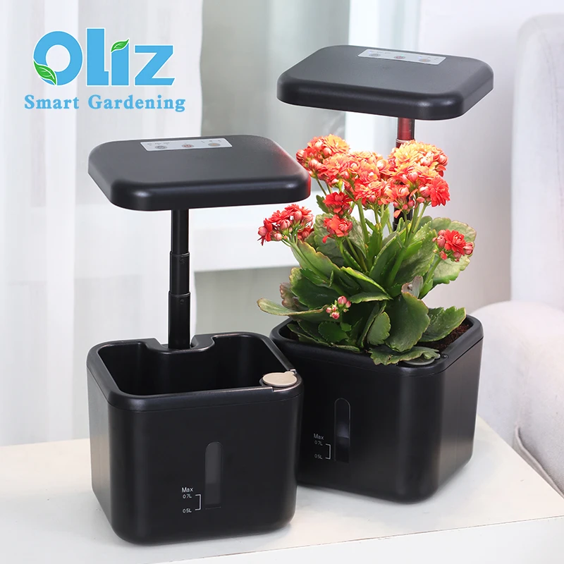 New arrival fill light indoor smart flower pots & planters smart led pot light