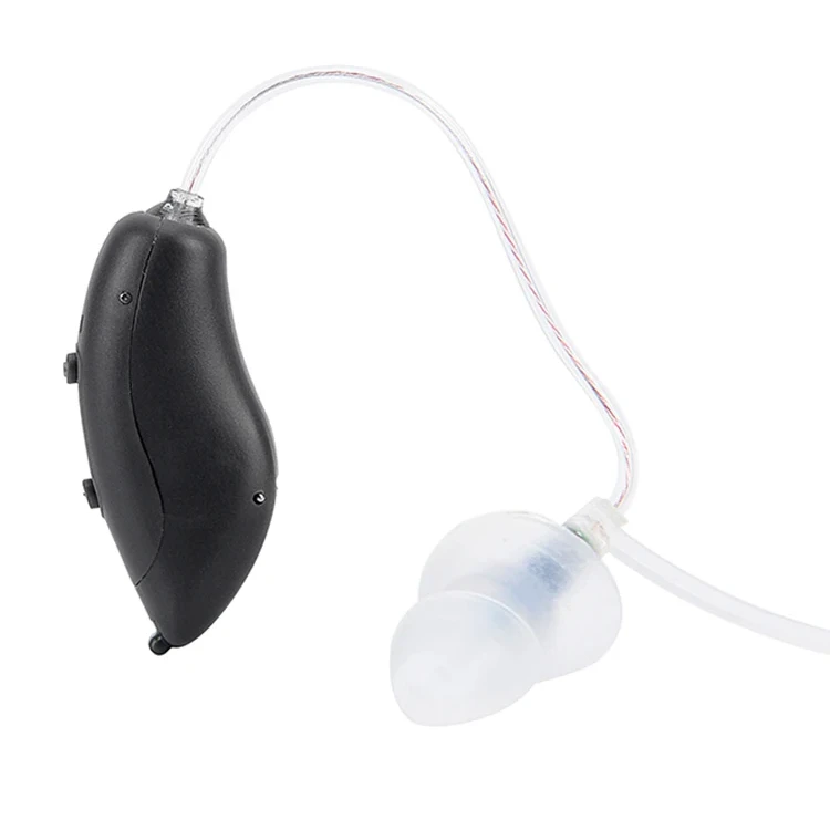 Wholesale Black RIC Digital Hearing Aid Ear Sound Amplifier W/ Bluetooth