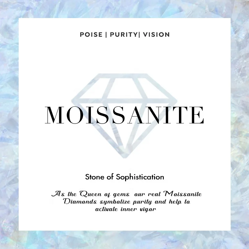 Moissanite Ring Jewelry 0.5-3CT Gemstone  Sterling Silver 925 Wholesale Manufacture Cheap Price Women Diamond Engagement Ring