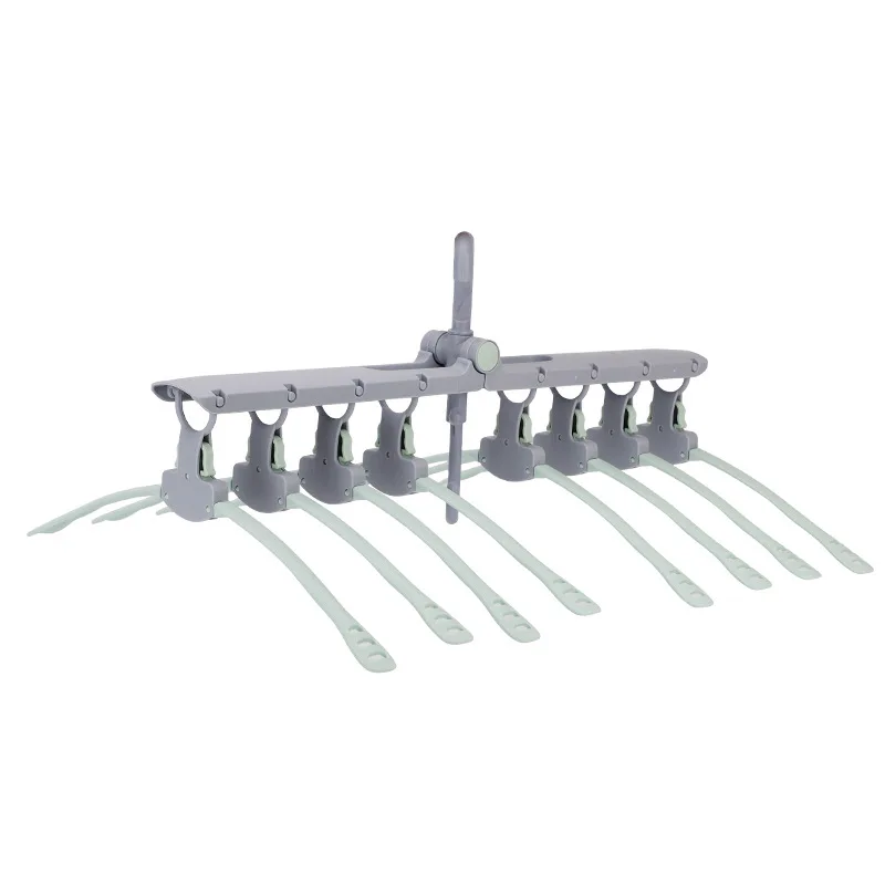 Wholesale Household Modern Simple Style Storage Plastic Non-slip Multi-layer Folding Space Saving Clothes Brace