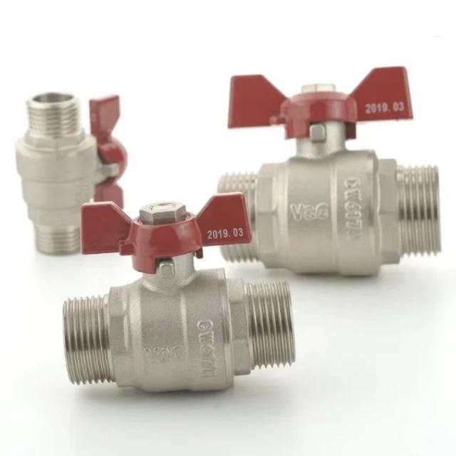 China Supplier DN15 - DN100 Pressure PN25 Cw617n or HPB59-3 Sample Brass Ball Valve
