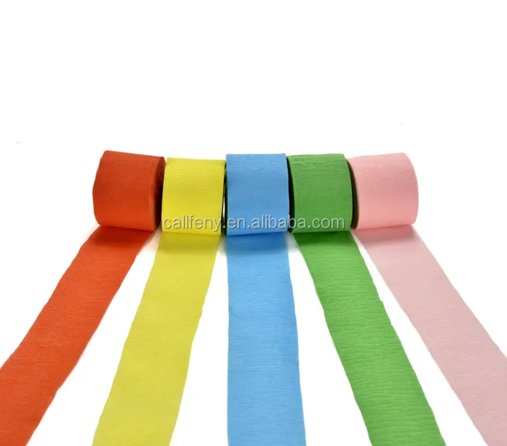 Fiestas decoracion colorful  tissue paper party streamer for party backdrop Birthday Wedding Babyshower decorations