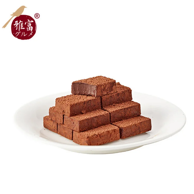 OEM/ODM 80g Japanese Style Nama Chocolate Snack Supplier Casual Afternoon Tea Snacks Chocolat Vegan Chocolate Candies