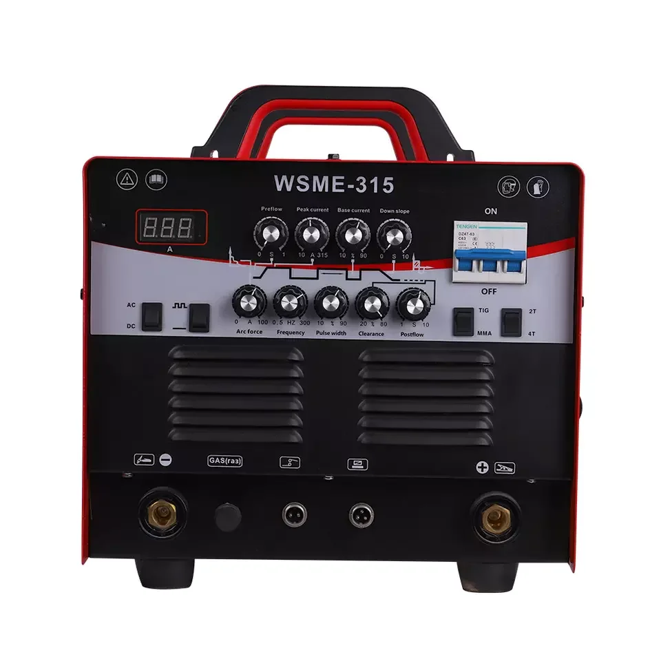 EDON TIG250P PULSE AC DC профессиональная аргоновая сварка алюминиевый сварочный аппарат tig TIG