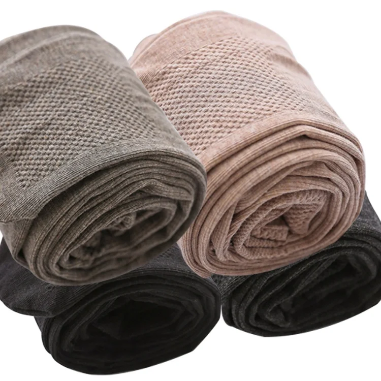 
Wholesale Winter High Quality Cotton Solid Seamless Women Tights Side Booty Wider Hips Leggings For Women 