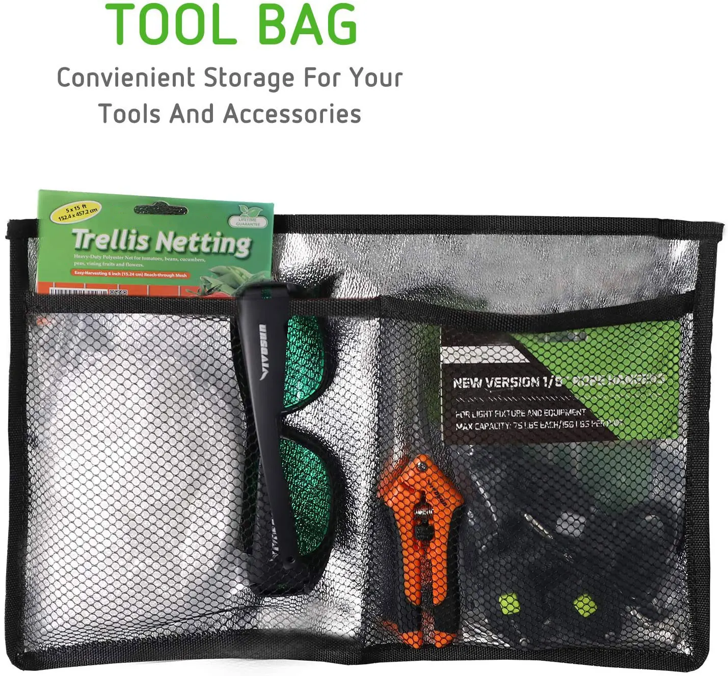 
A Hydroponic Indoor Grow Tent Complete Kit, Mylar Fabric Different Size Grow Tent Vertical For Garden Greenhouses 