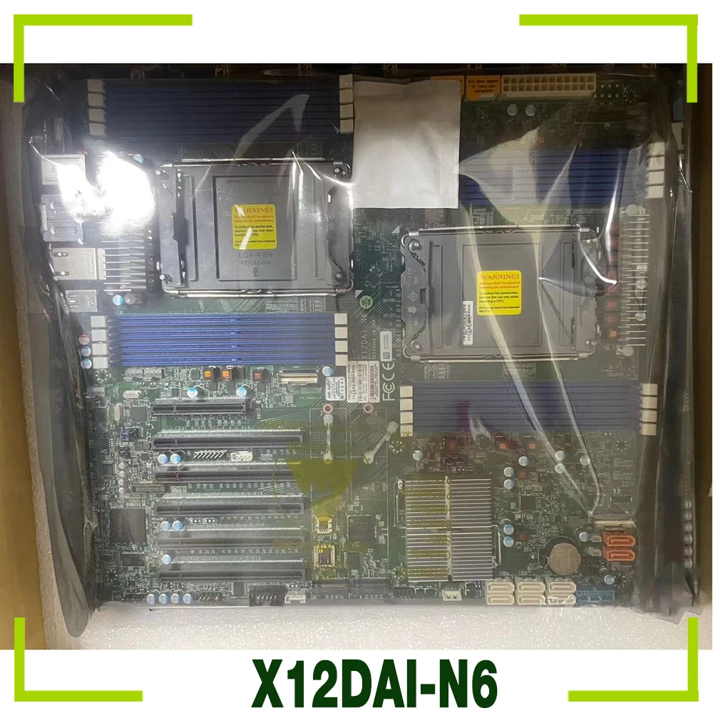 X12DAI-N6 For Supermicro 3rd Gen Xeon Scalable Processors Dual Socket LGA-4189 (Socket P+) Supported