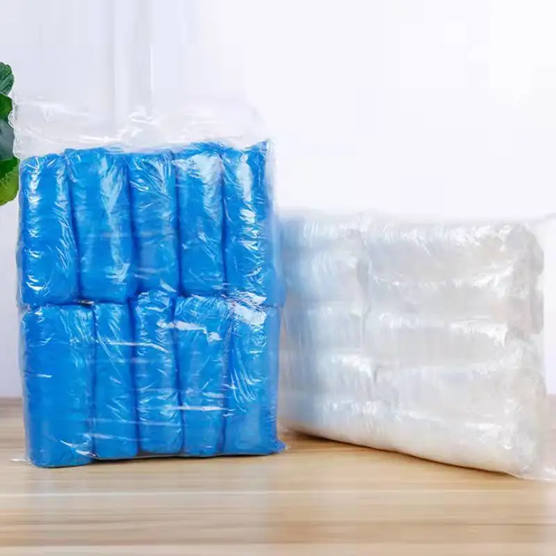 Disposable PE Arm Sleeves Cover Blue Clear Plastic Waterproof Protectors 22*40cm
