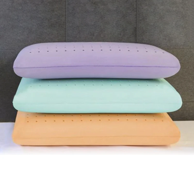 Infused Lavender Scented High Density Hypoallergenic Memory Foam Scented Pillow With Removable Cover