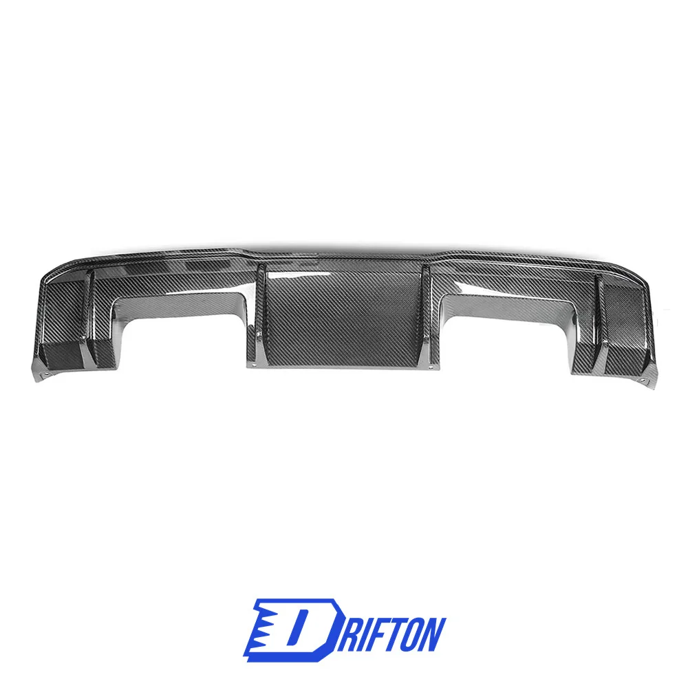 PT Style Dry Carbon Fiber Rear Diffuser For BMW G80 M3 G82 M4 Body Kit