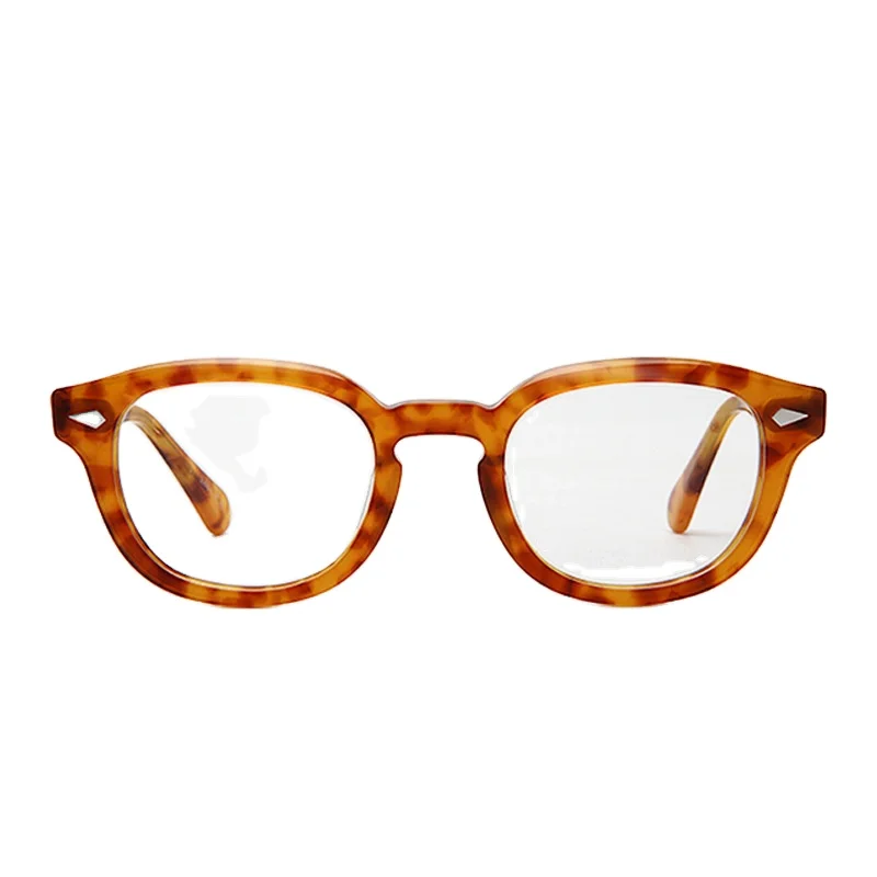 2024 New High Quality Handmade Acetate Glasses Custom Logo Anti Blue Light Glasses Women Men Fashionable Oval Glasses