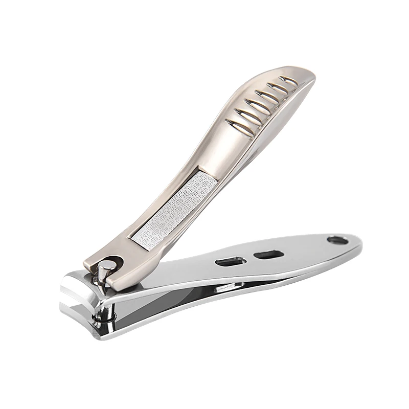 Stainless steel nails clipper for thick hard fingernail toenail nipper trimmer nail cutter