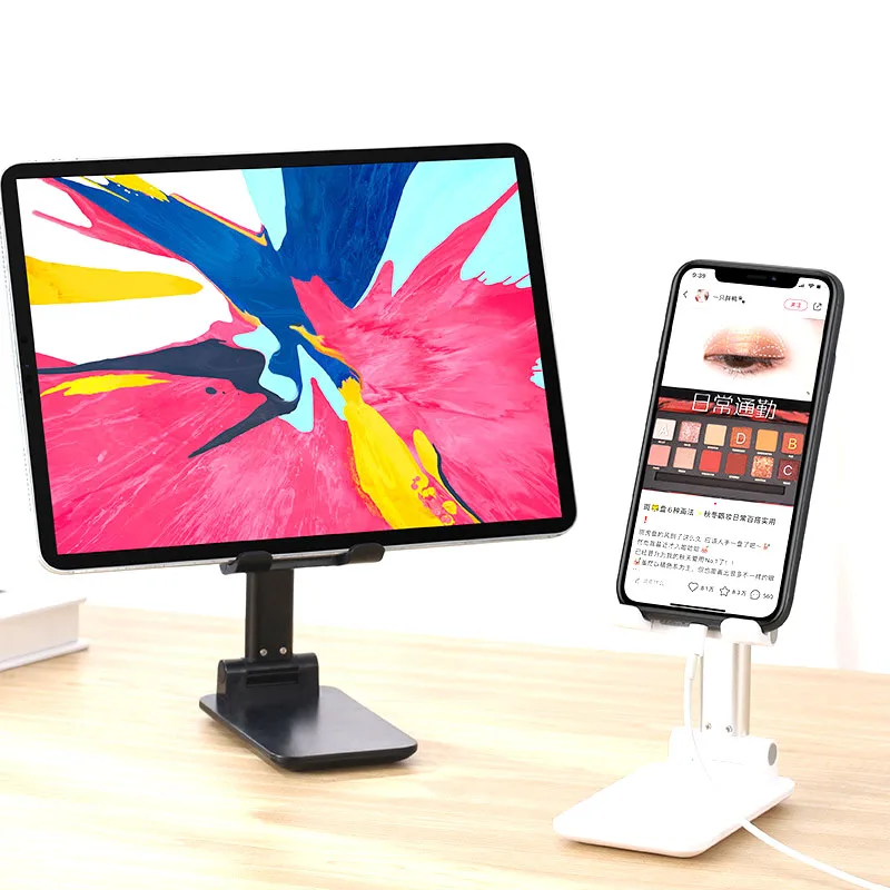 High Quality Universal Foldable Holder Adjustable Desktop Phone Tablet Stand Flexible Cell Phone Holder
