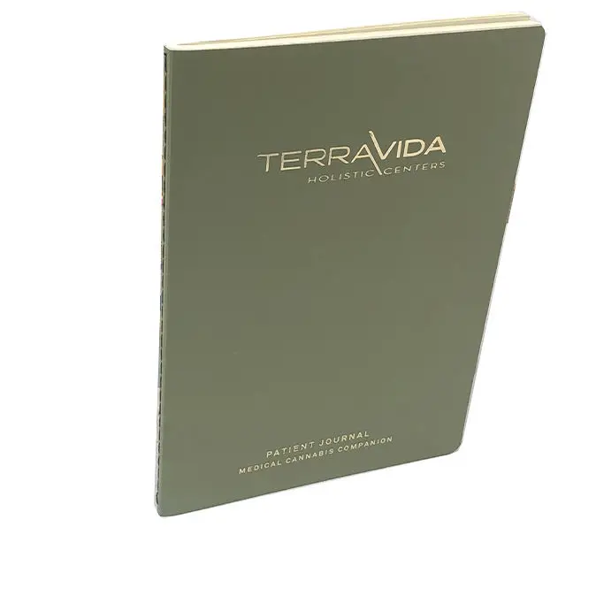 High Quality Soft Cover Leather Bound Book Custom Journal Agenda Spanish Espanol 2024 Planner Notebook