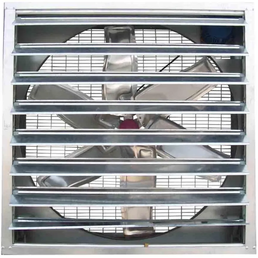 
HLF series galvanized sheet push pull fan ventilation and cooling equipment for livestock farms flower greenhouse air cooler 
