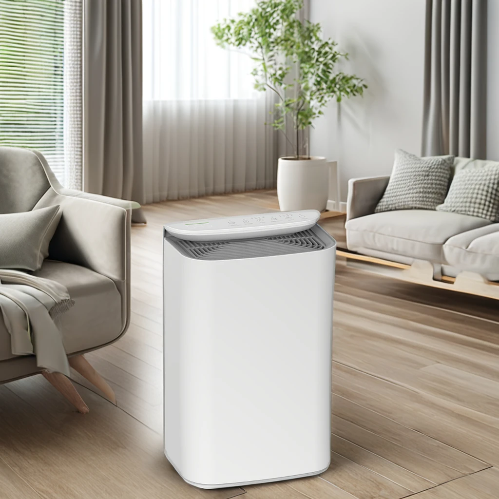 US ROHS Certified Portable HEPA Plasma Cleaner Filter Electric Air Purifier Original Indicator Global Desktop with Wi-Fi Feature