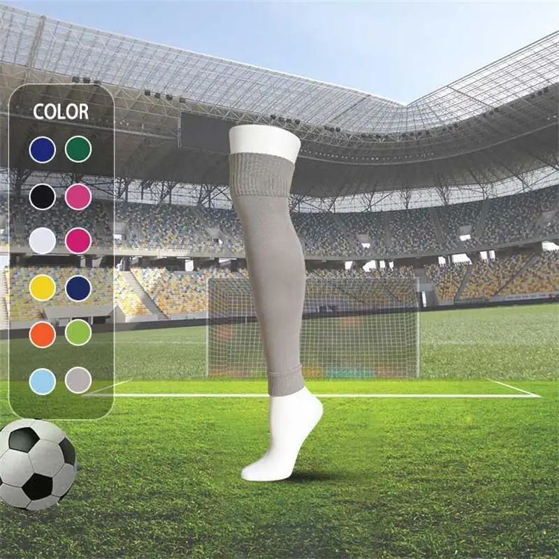 China Factory Low Price Wholesale Soccer Socks Long Black Socks Sleeve