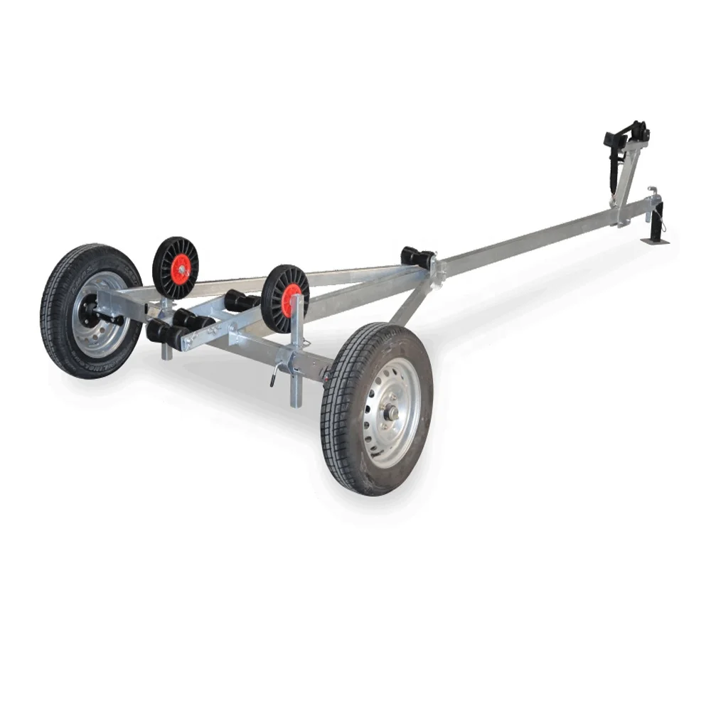 6meter  heavy duty boat trailer 1000kgs with boat rollers