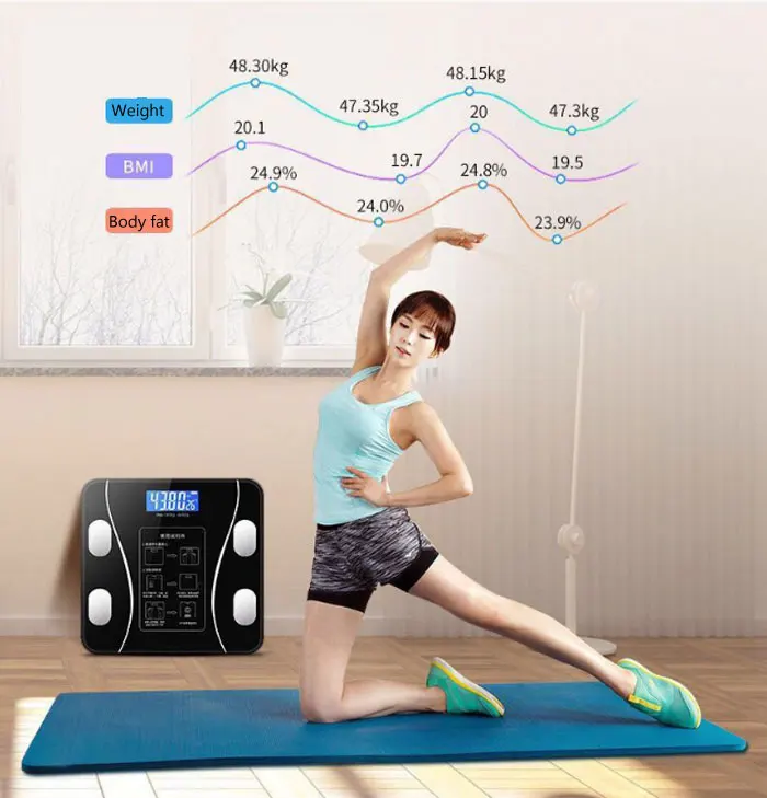 Household Electrode Supscale  Body Fat Smart Weighing Scales